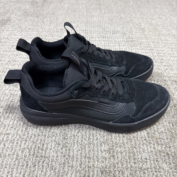 Vans Sneakers Black Lace Up Men’s Size 7.5 - Picture 2 of 11